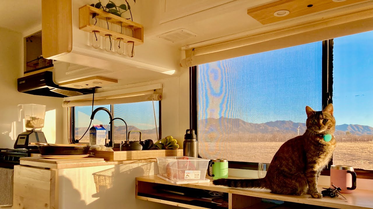 Tour of our 1995 Lazy Daze RV conversion