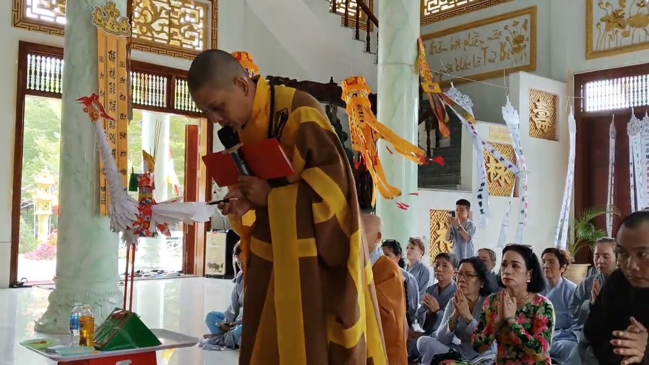 Đại Trai Đàn Thủy Lục Cầu Siêu Chùa Khai Long  f4