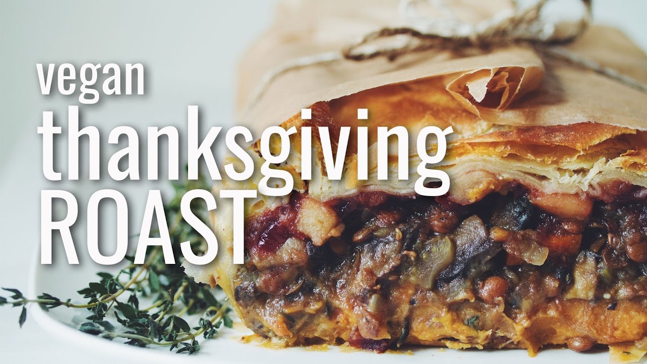 vegan Thanksgiving roast | hot for food
