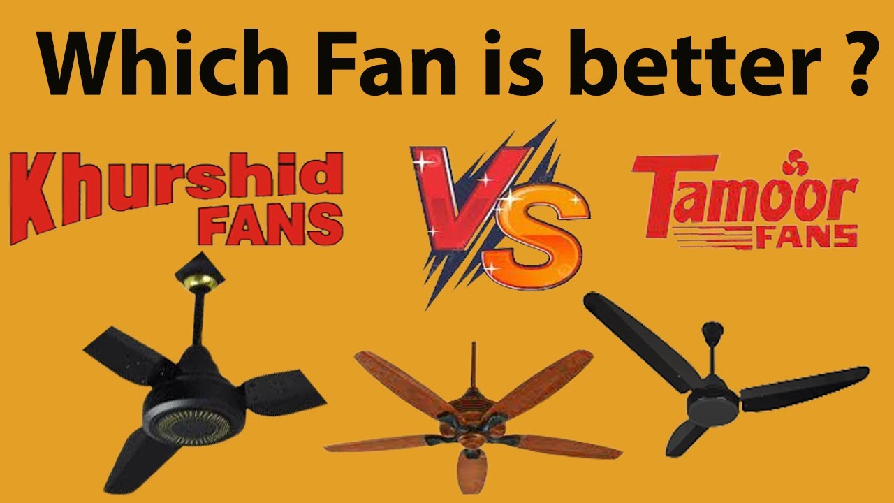 Khurshid Fan AC DC | Tamoor Fan AC DC inverter | Khurshid fan vs Tamoor Fan | Tamoor vs Khurshid fan