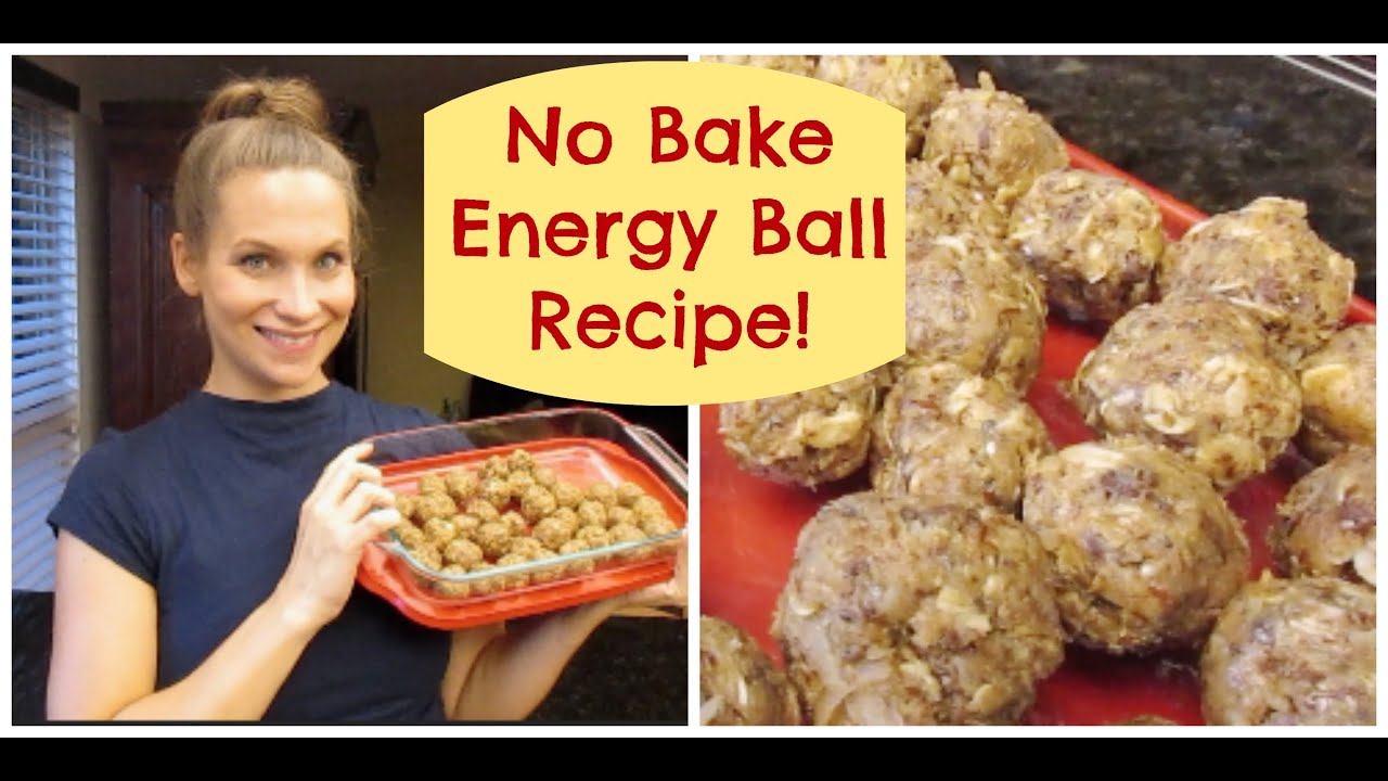 No Bake Healthy Energy Ball Recipe