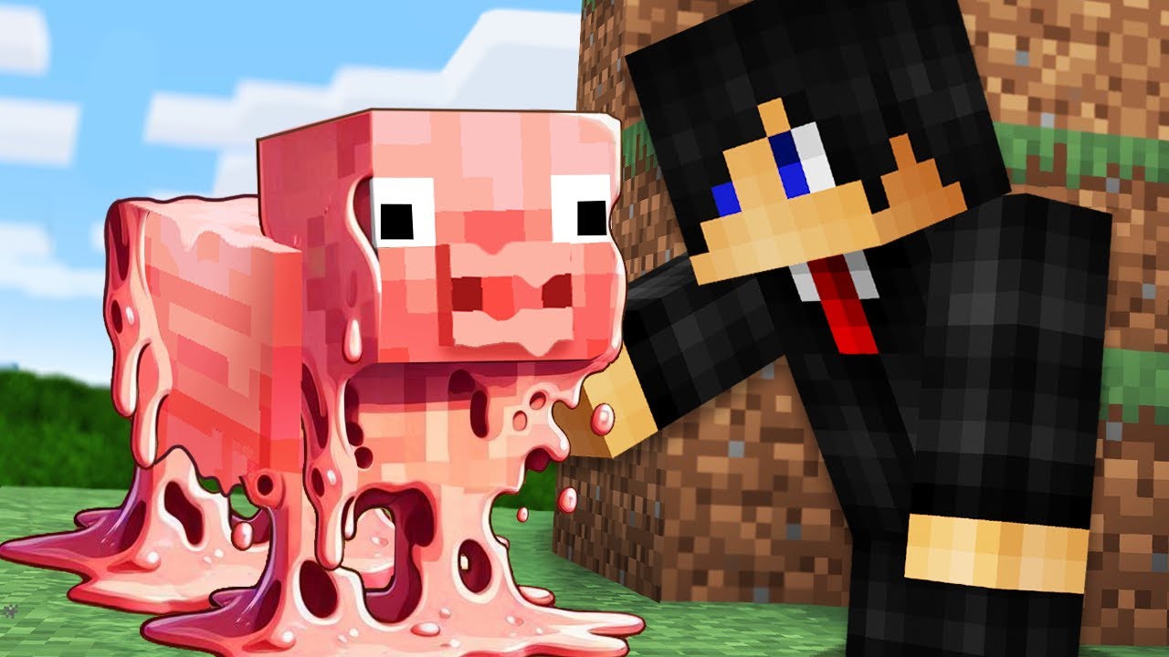 Minecraft, But Everything I Touch MELTS...