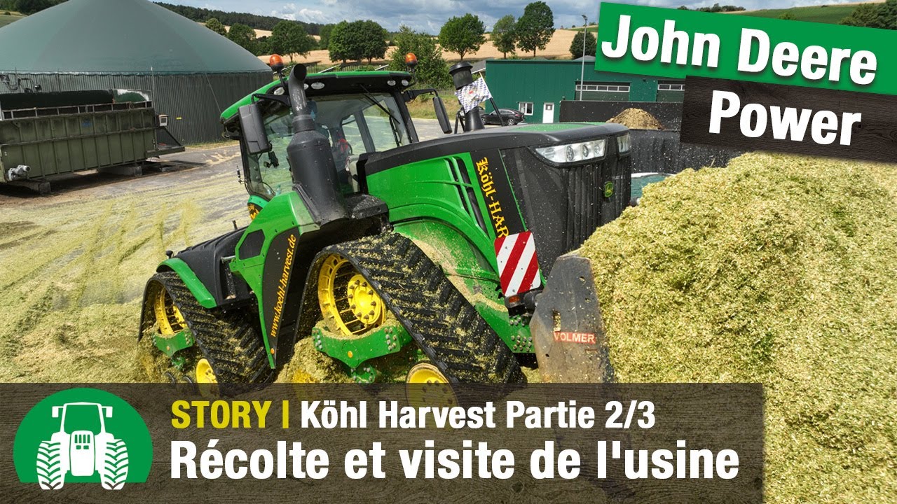 Köhl Harvest Pt. 2/3 | Ensileuse John Deere | Usine de Zweibrücken | Entreprise de travaux agricoles