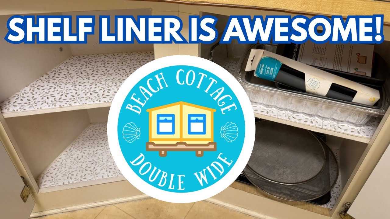 Ep 5: Shelf Liner is AWESOME! How no painting speeds up your Kitchen Reno!