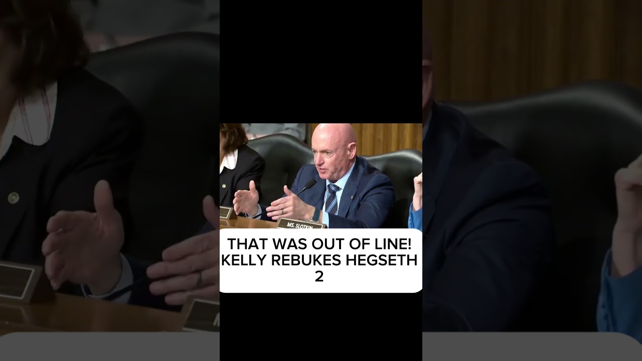 BREAKING: Mark Kelly Puts Pete Hegseth On Notice In Heated Senate Hearing