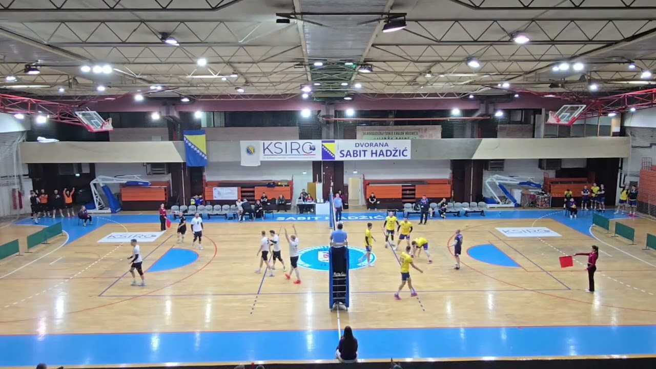 Premijer Liga BiH za muškarce OK ILIDŽA 1-3 OK NOVOPROM MODRIČA 15. kolo