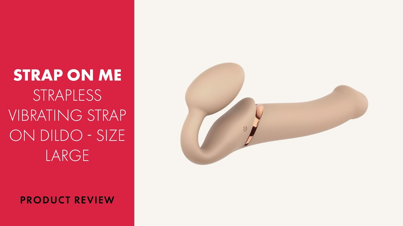 Strap On Me Vibrating Strapless Strap On Dildo - Size Large Review | PABO