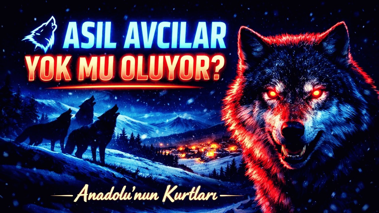Anadolu’nun Asil Avcıları Yok mu Oluyor? Kurtların Zorlu Hayatta Kalma Savaşı! Anadolu Kurdu
