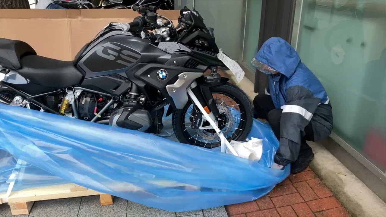 BMW R1250GS BOX OPEN