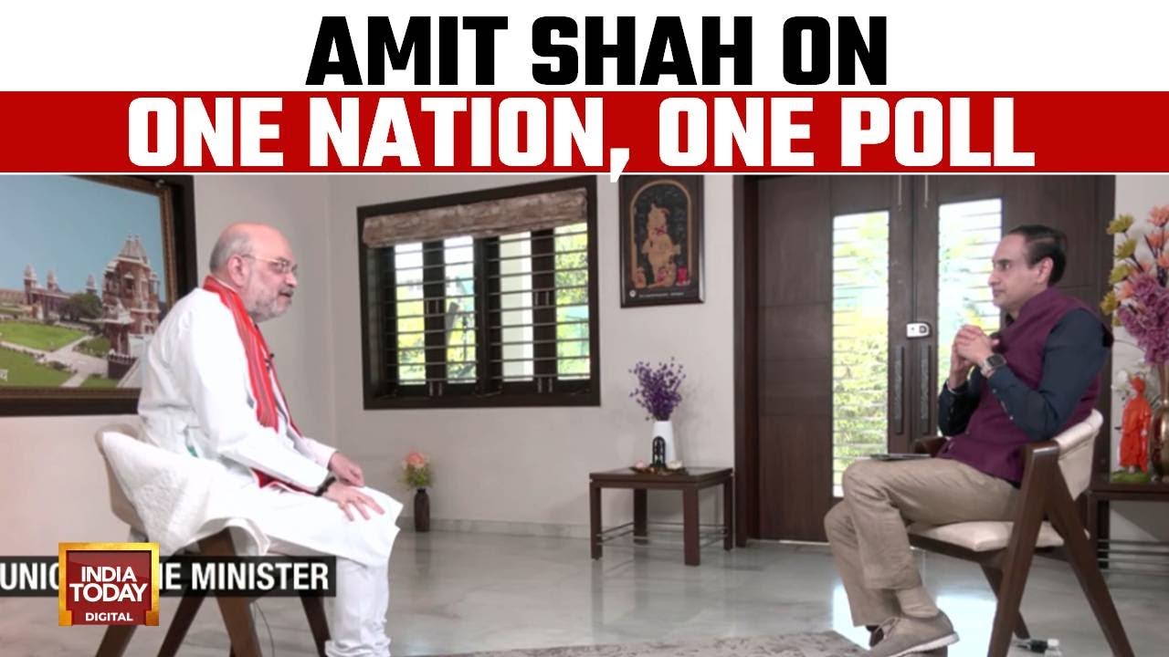 Amit Shah On Whether 'One Nation One Election' Will Be Implemented From 2029 | India Today Exclusive