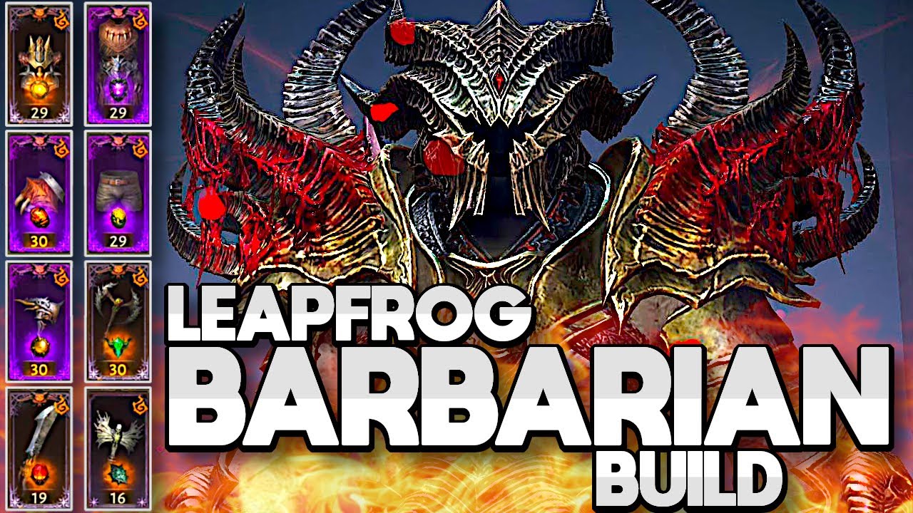 NEW Leapfrog Barbarian Build in Diablo Immortal