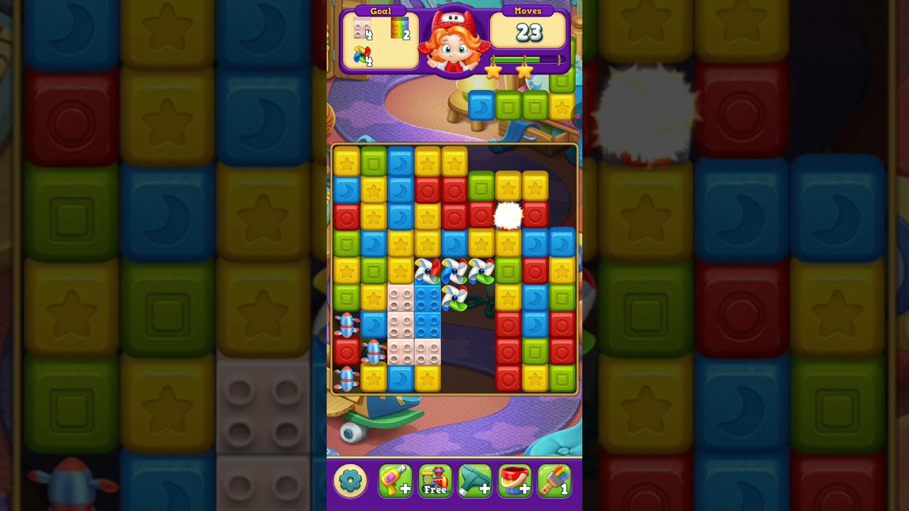 Toy Blast Level 197/199 Completed/Mobile Game ASMR 