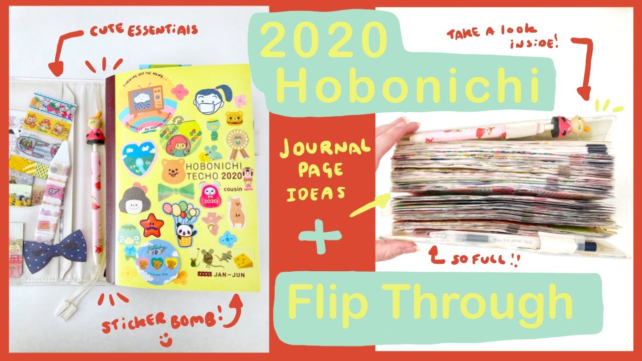 2020 Hobonichi Journal Flip Through