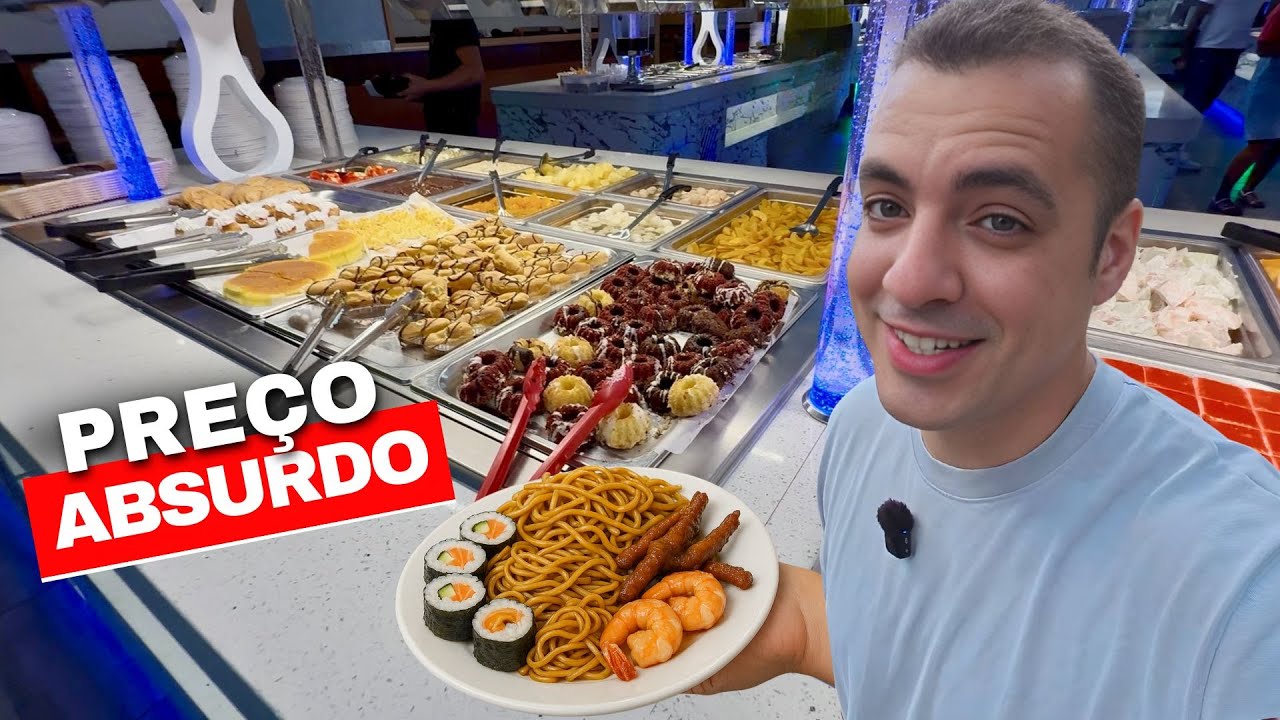 Comida à Vontade por $13 em Orlando: Buffet Completo