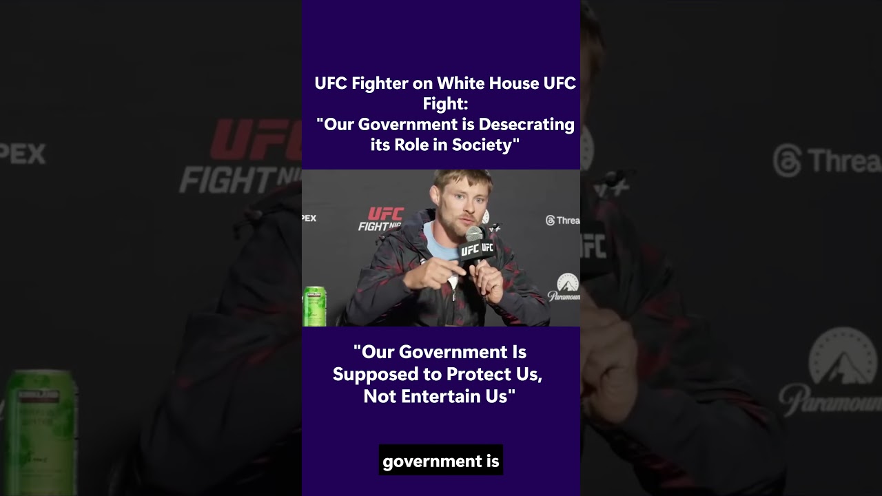 UFC Fighter Calls Out Donald Trump! 🤯 #brycemitchell #ufc #trump