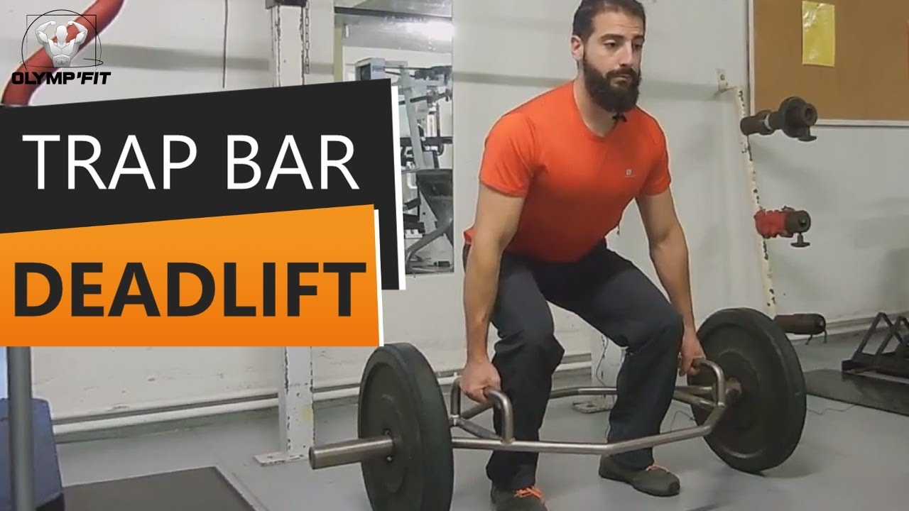 Trap Bar Deadlift - Soulevé de Terre à la barre HEXA (trap barre) exercice de musculation