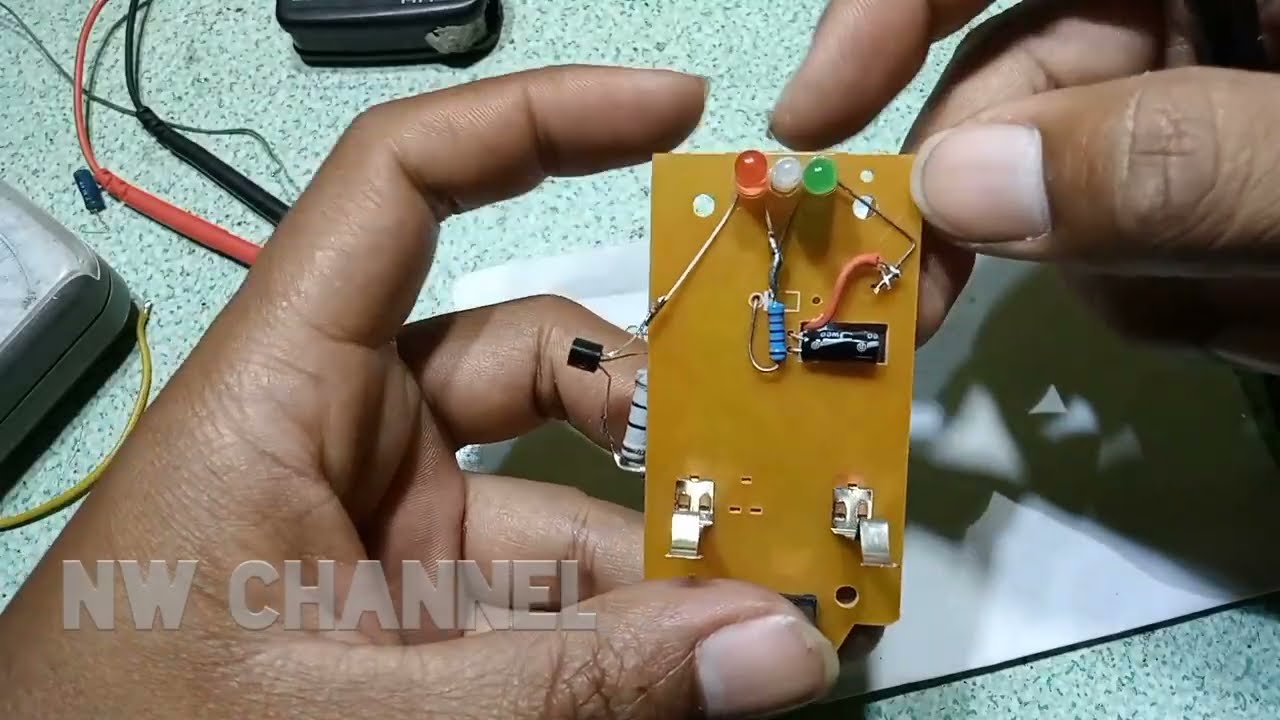 Rangkaian charger HT baofeng dengan tr 945