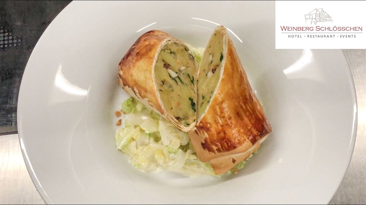 Online Kochkurs 25: Kartoffel Waldpilz Strudel