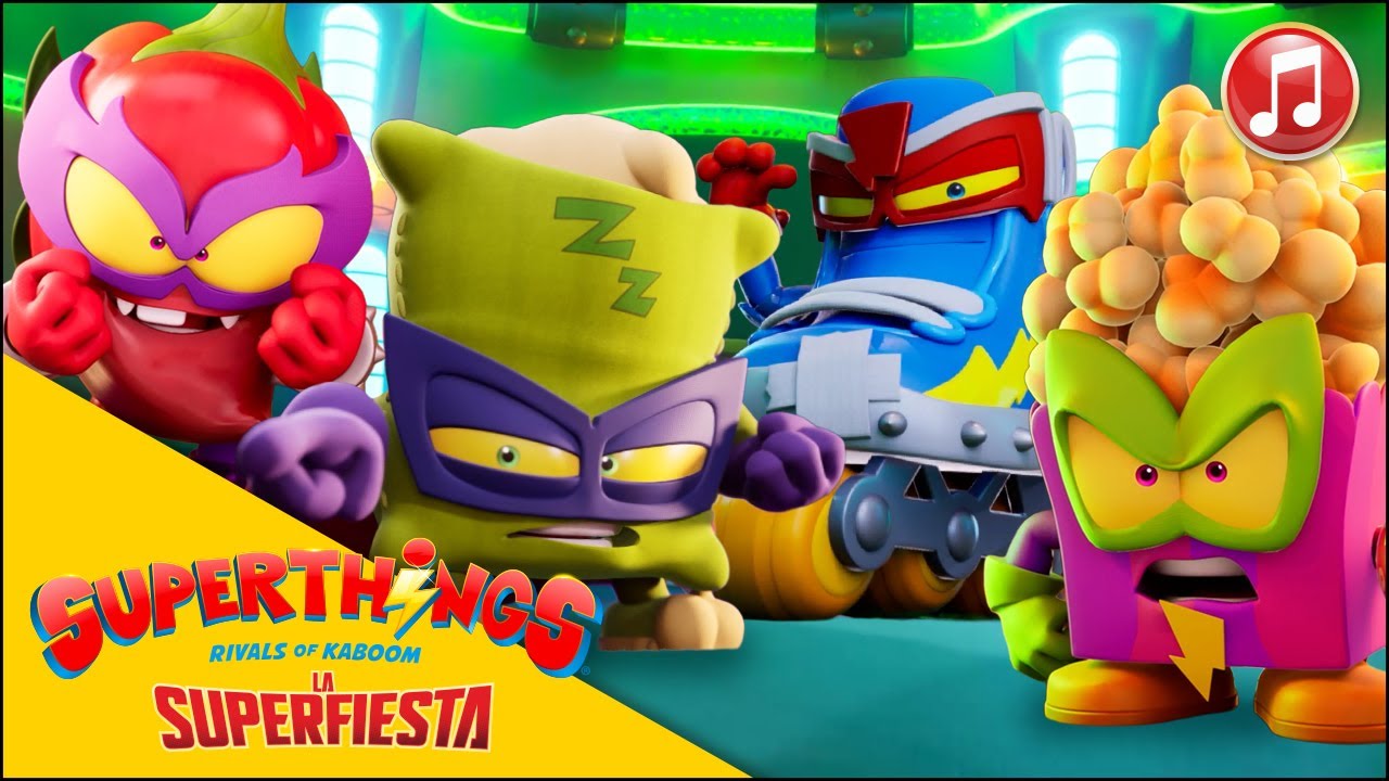 KARAOKE Superthings 🎶 VILLANOS | LA SUPERFIESTA