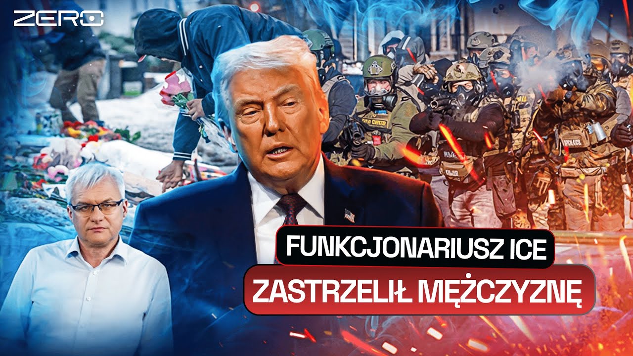 WOJNA DOMOWA NA ULICACH USA? 11 STRZAŁÓW, TRUMP, ICE I CHAOS W MINNEAPOLIS