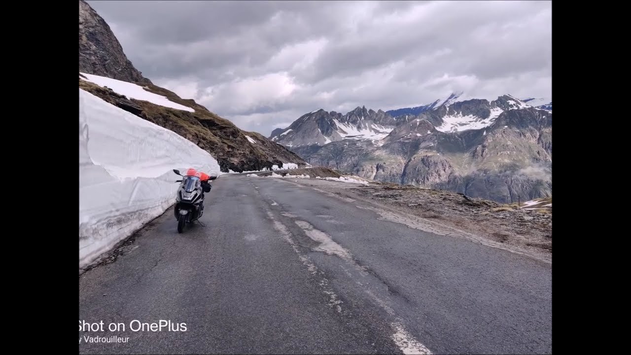 De Nevers à Menton avec un scooter Kymco skytown 125cc en passant par la route des Grandes Alpes...
