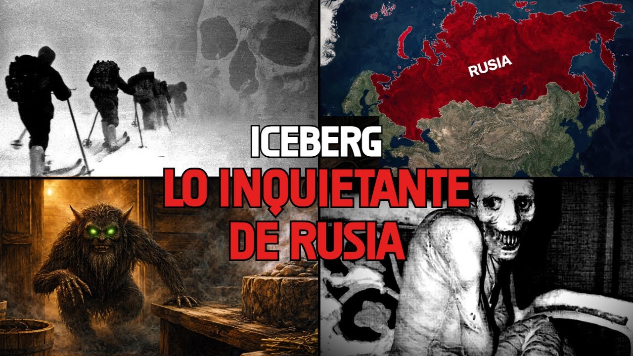El Iceberg de lo más Inquietante de Rusia (criaturas, encuentros, misterios)