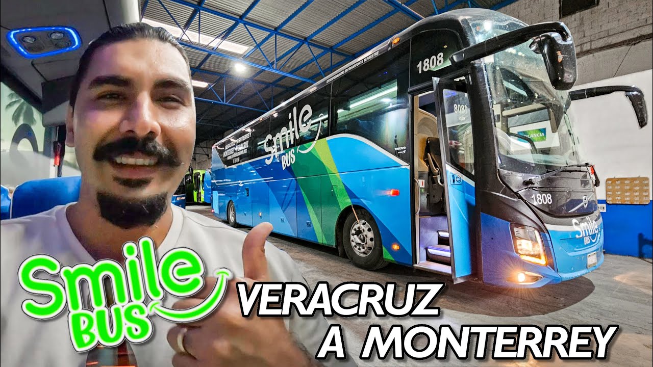¡Viajé a MONTERREY por menos de $500 PESOS! | SMILE BUS Review #156 Veracruz a Monterrey