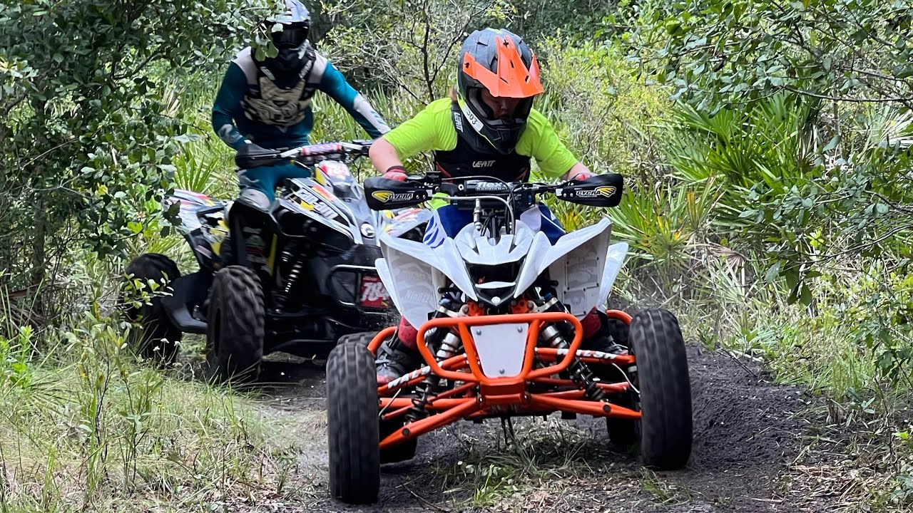 Tuning shocks as we prepare for the 2022 gncc mountaineer atv race!