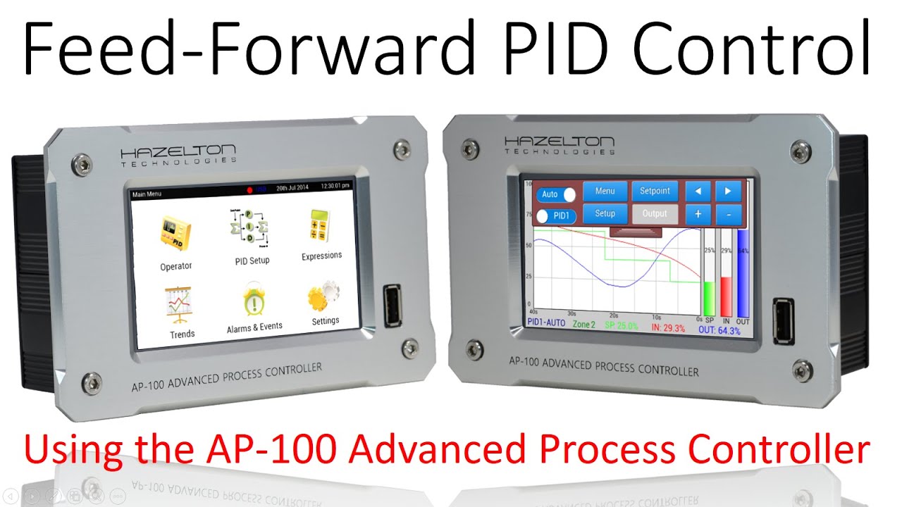 Feed Forward PID Control - AP-100 Case Study