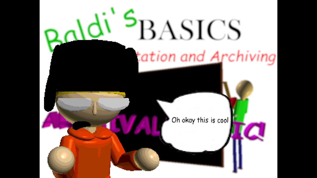 PLAYING ALL THE ARCHIVED BUILDS OF BALDI'S BASICS (OFFICAL) - BALDI 8TH ANNIVERSARY