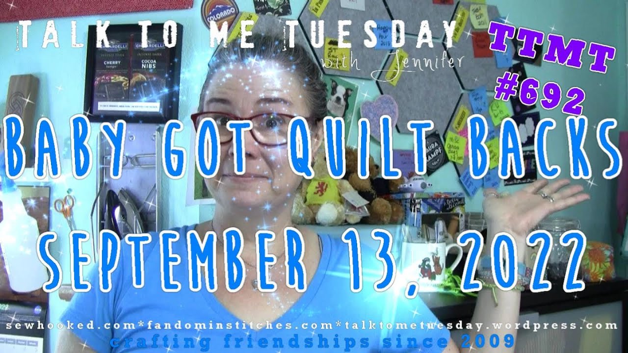 TTMT #692 - Baby Got Quilt Backs