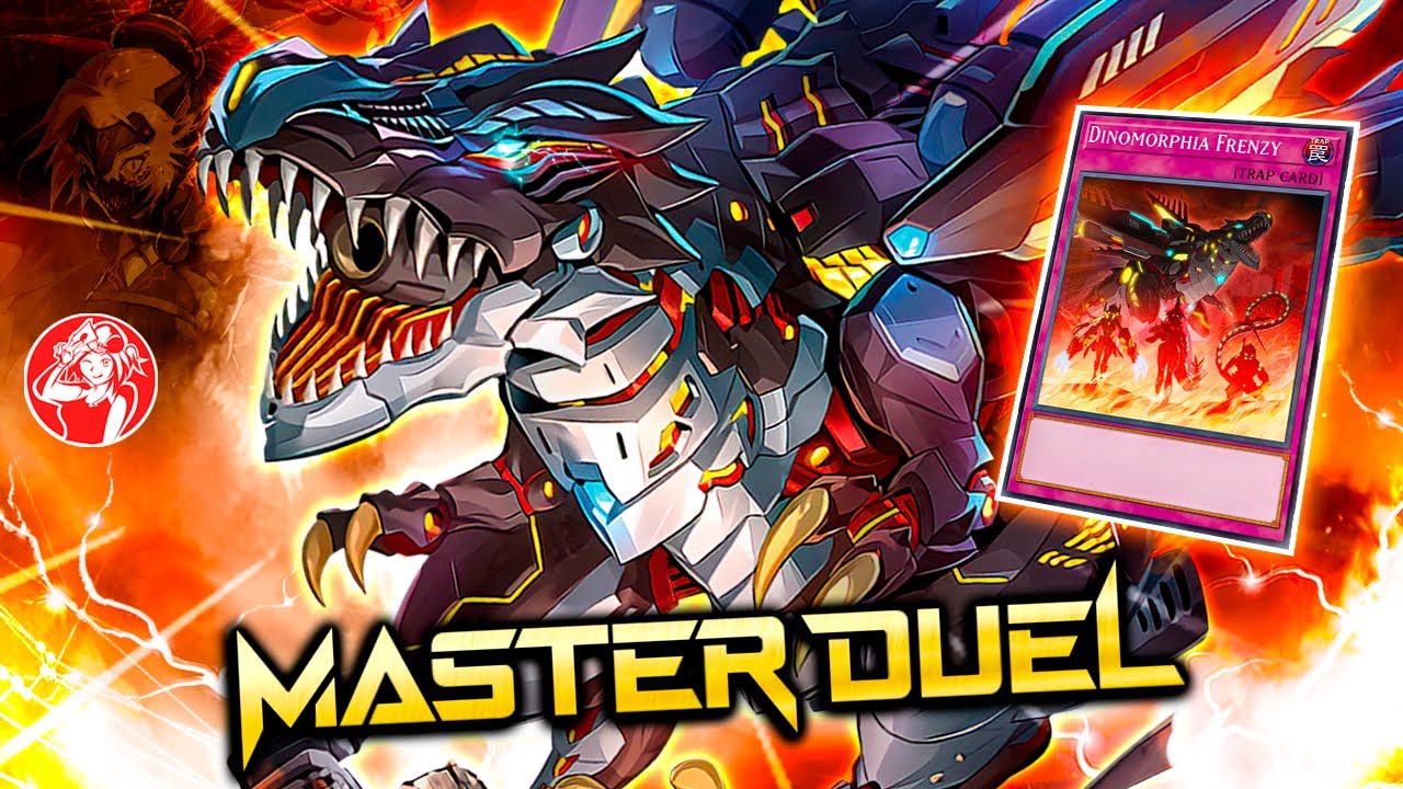 NEW DINOMORPHIA Deck MASTER DUEL (ft. Dinomorphia Rexterm) 🔥  |  Replays & Análisis 📈