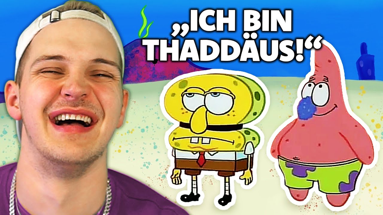 Die DÜMMSTEN Zitate aus Spongebob Schwammkopf! - Huebi reagiert