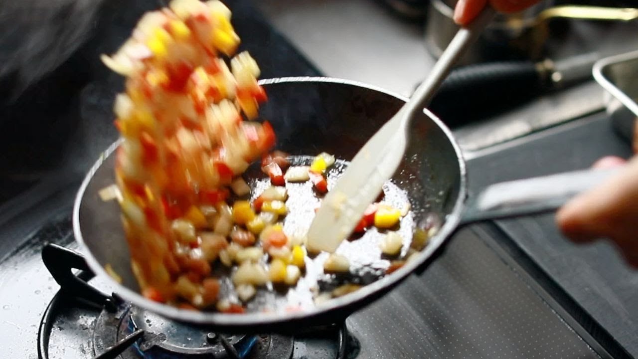 【プロの料理音】三ツ星シェフがひたすら炒める音/勉強用・作業用・集中・睡眠導入1時間BGM/癒やしの料理音/Sound of Cooking/ASMR