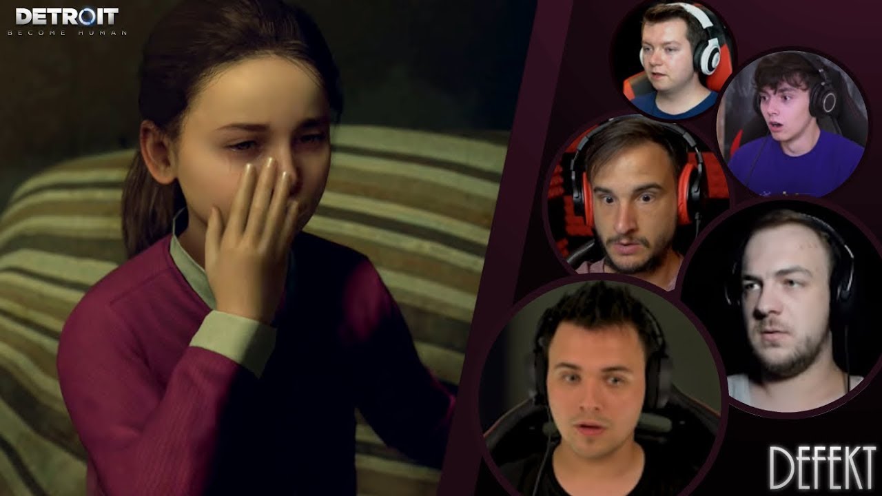 Todd Uderza Alice - Reakcje Polskich Youtuberów - Detroit: Become Human