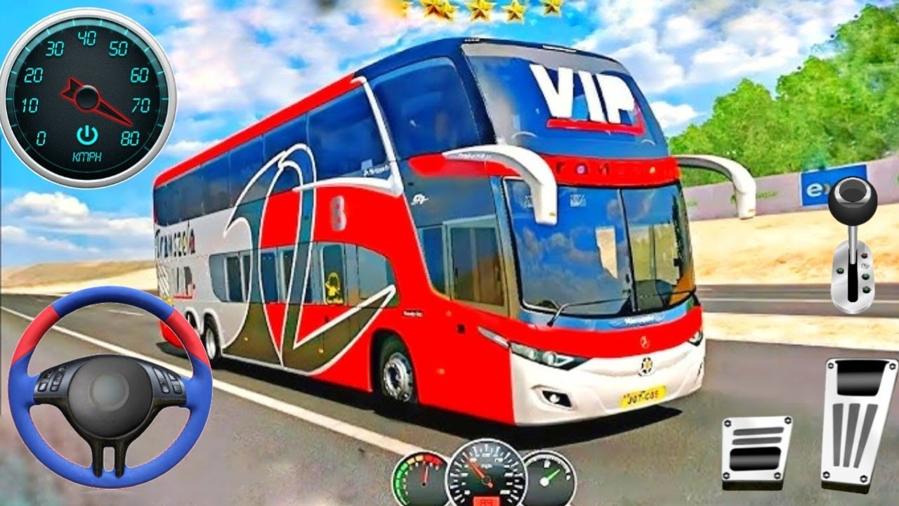 New Euro Coach Simulator 2026 - Offroad Real Bus Driving 3D - Bus Game Andriod Gameplay