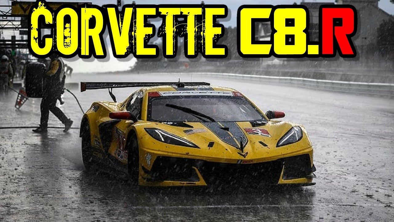 Corvette C8.R Race Car TRACK DAY Burnouts, Donuts, RACING, AND MORE!