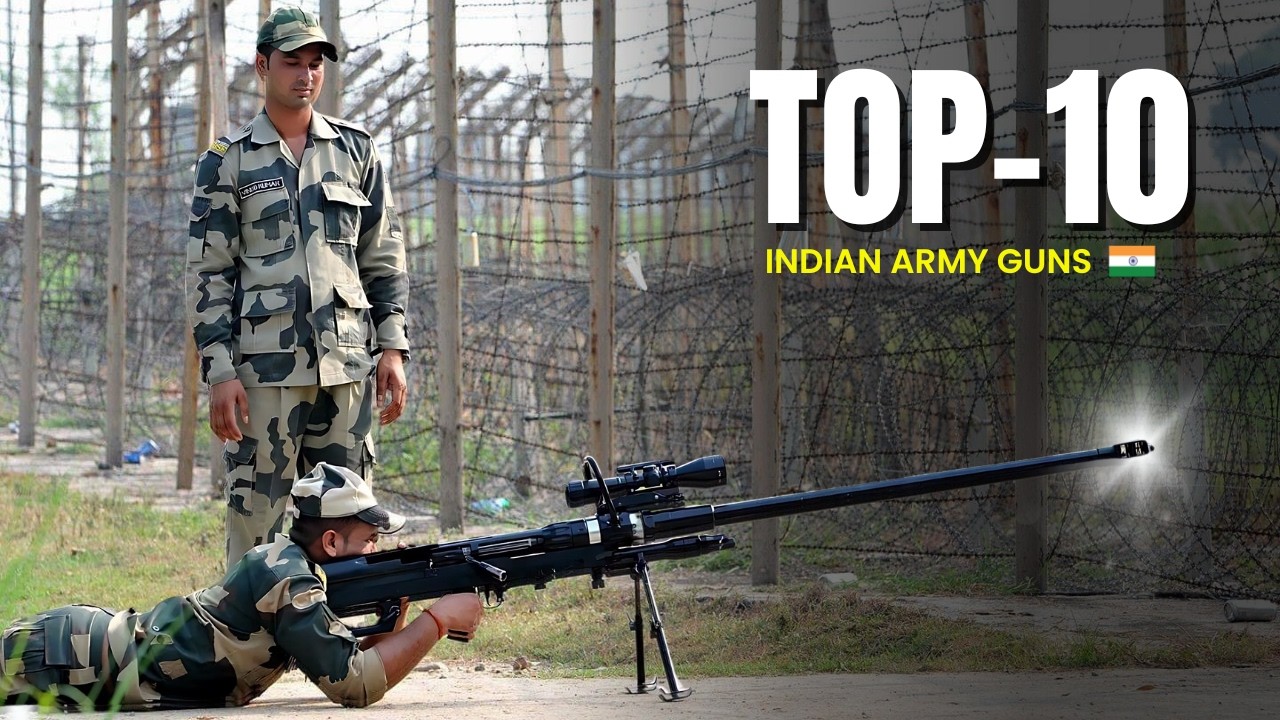 Top 10 Deadliest Guns Used by the Indian Army