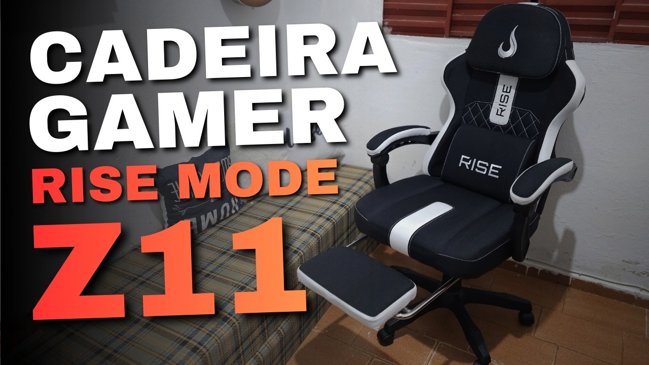 Comprei a Cadeira Gamer RISE MODE Z11 e Gostei Muito