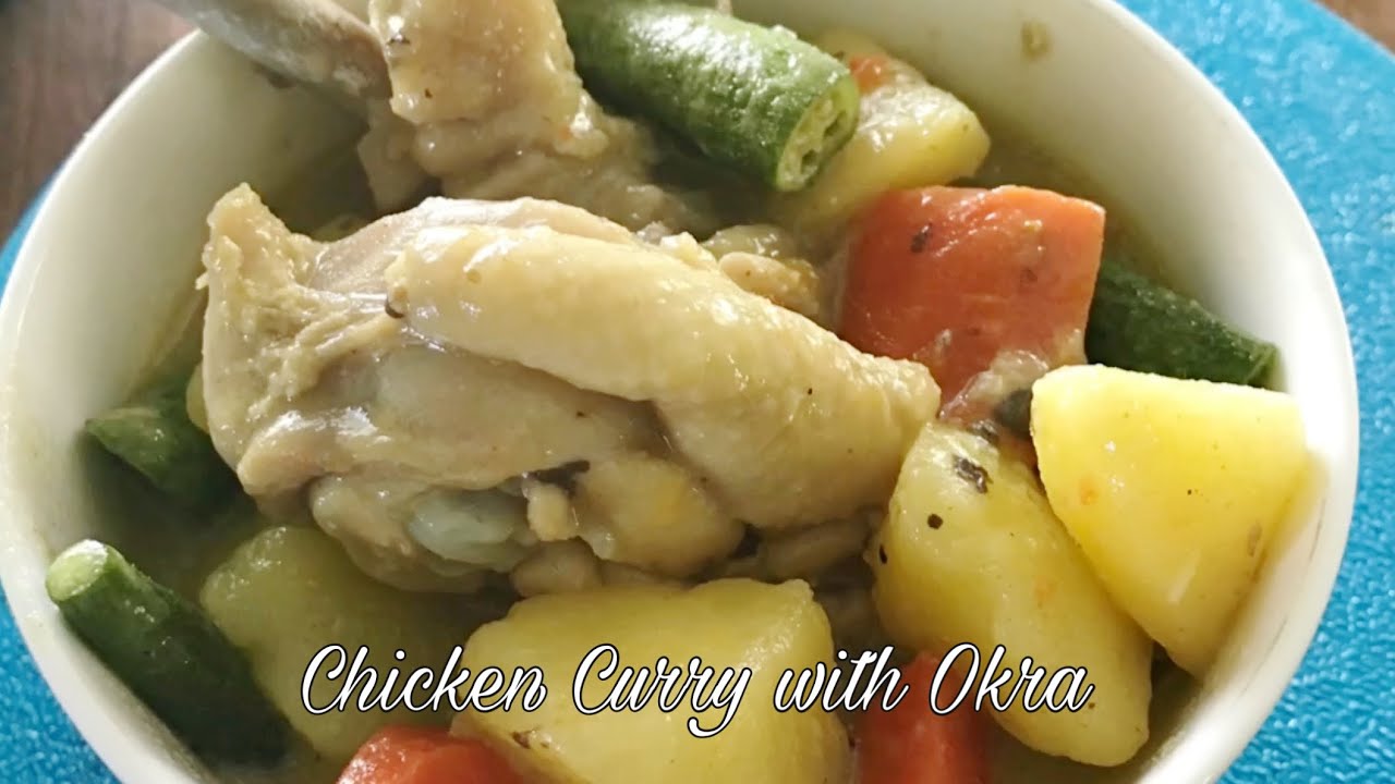 Chicken Curry with Okra Fast and Easy Recipe