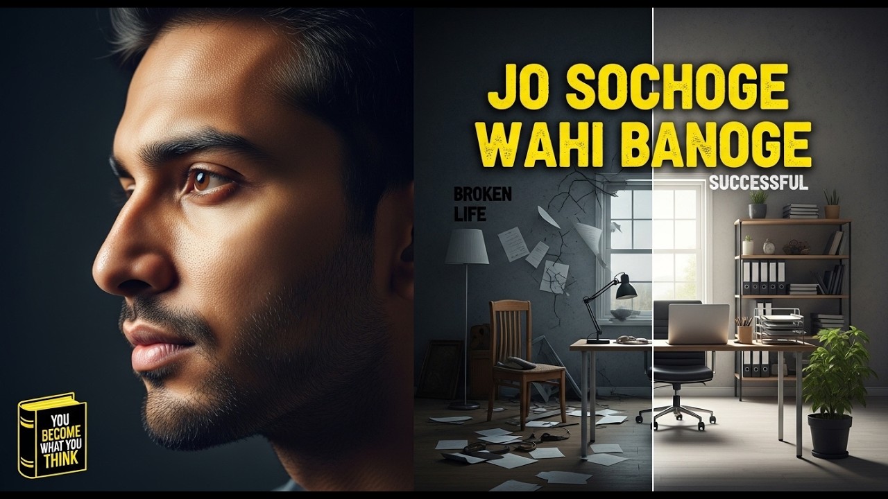 Mindset Badlo, Life Badlo | “You Become What You Think” Hindi Summary for Self Improvement