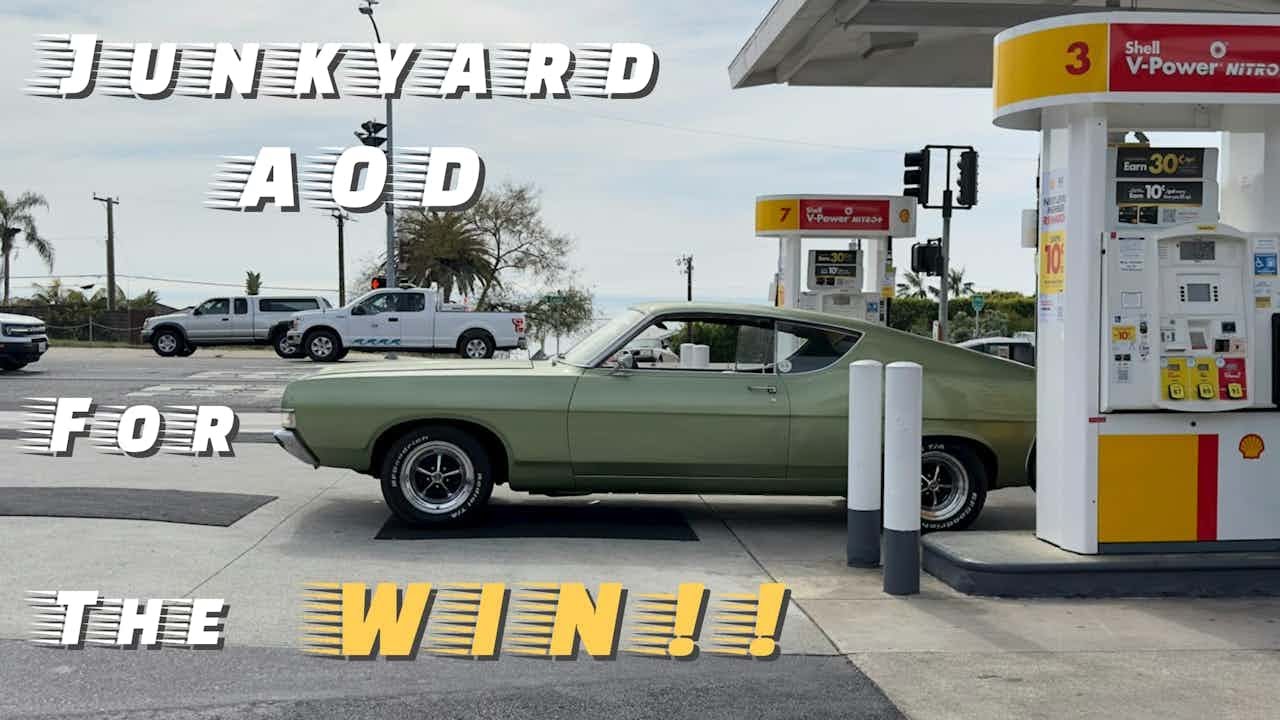 Замена трансмиссии Ford AOD на Ford Torino 1968 года завершена!! 2/2
