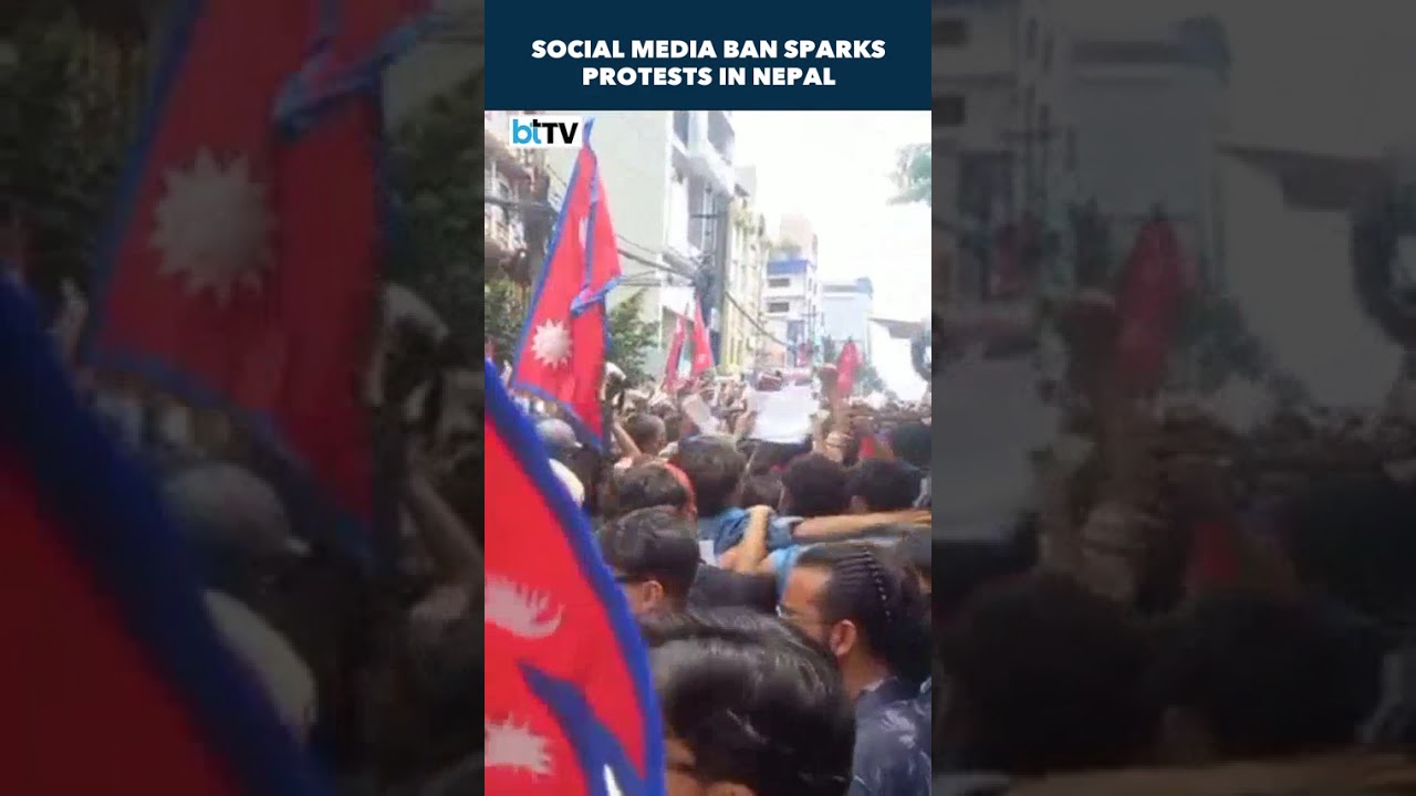 Massive Protests In Nepal: Gen Z Storms Parliament Over Social Media Ban