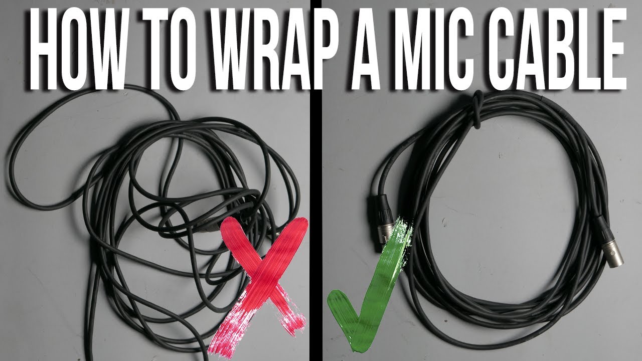 How to Wrap a Cable the Right Way | Sound Setup Tutorials