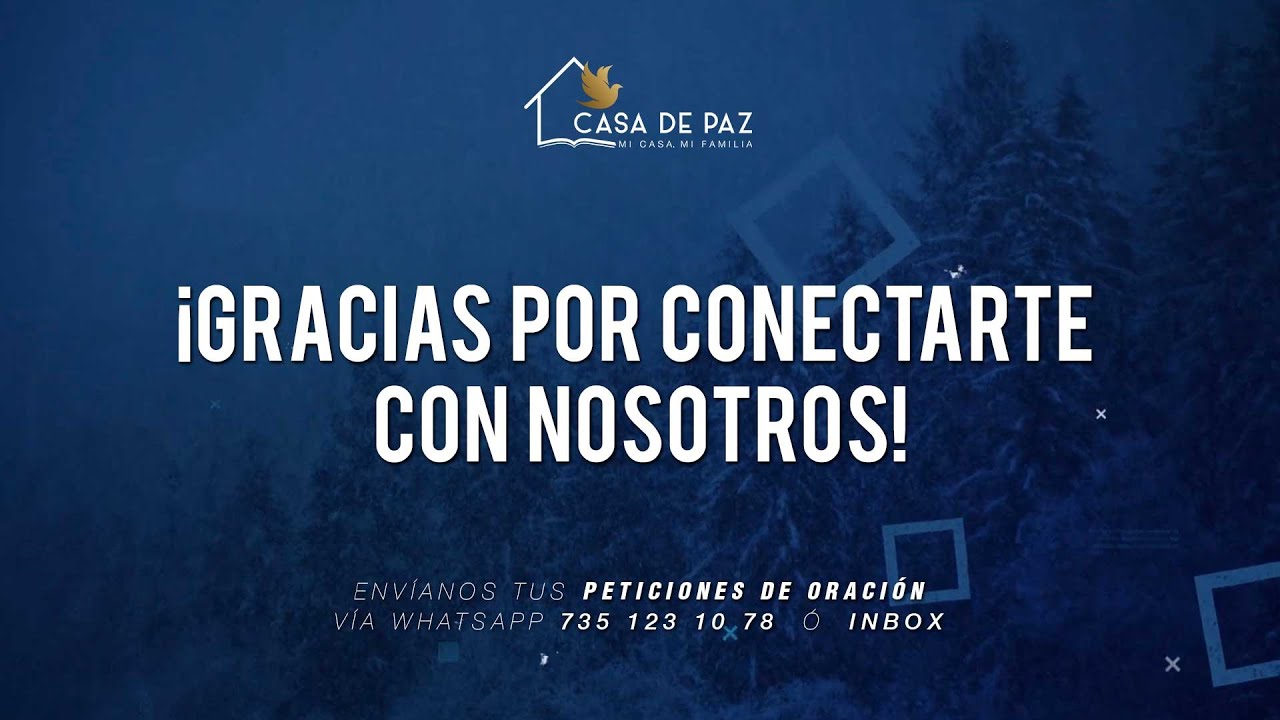 DOMINGO 22-02-2026 - CASA DE PAZ - BIENVENIDOS