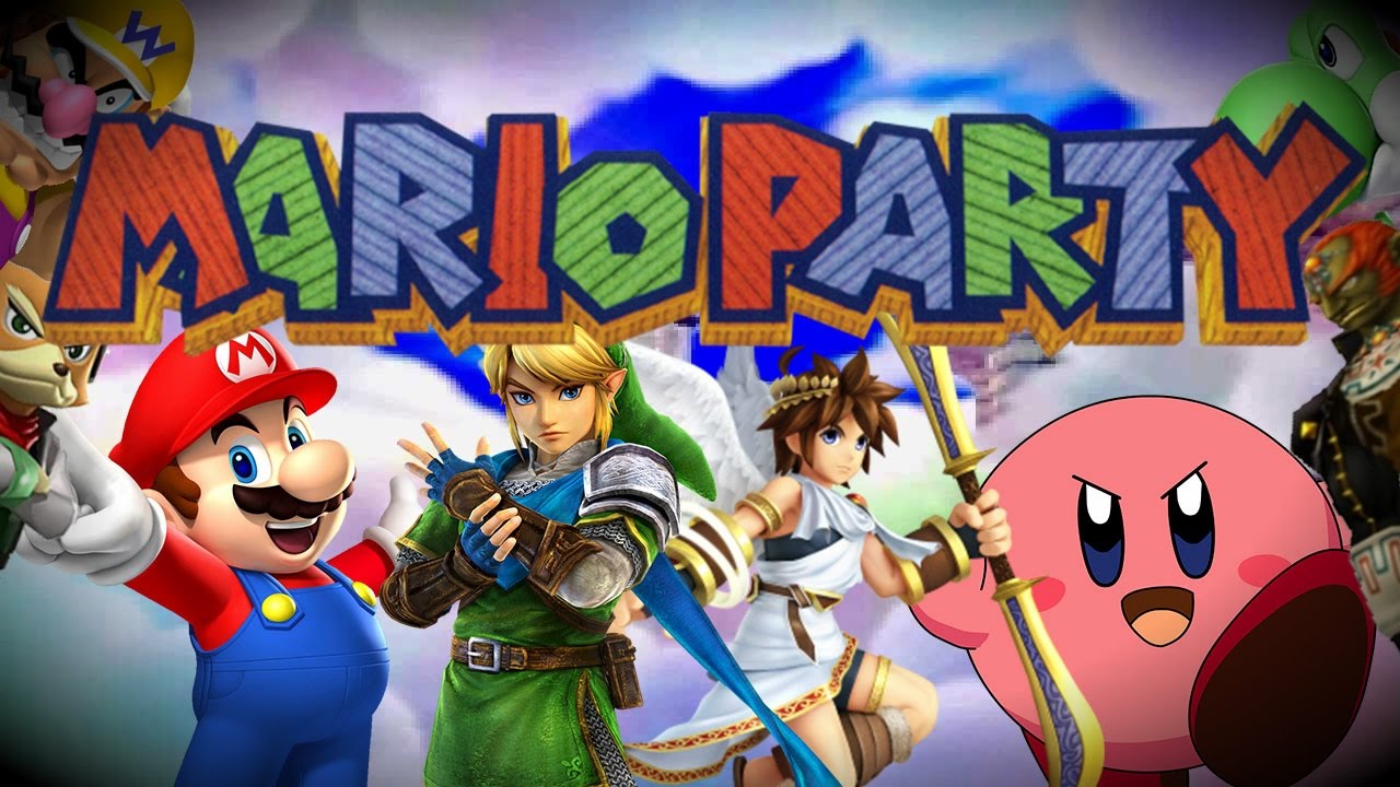 LOS SUPER AMIGOS JUEGAN - Mario Party