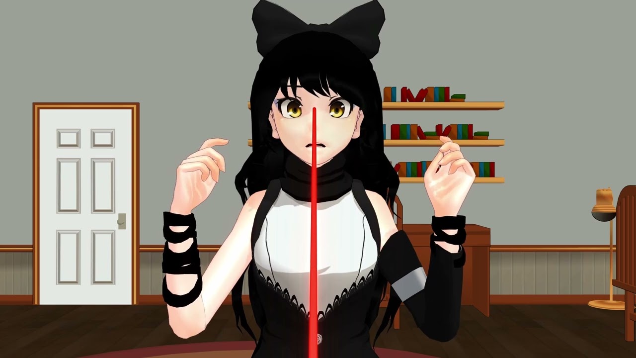 Blake Belladonna hypnotized by laser