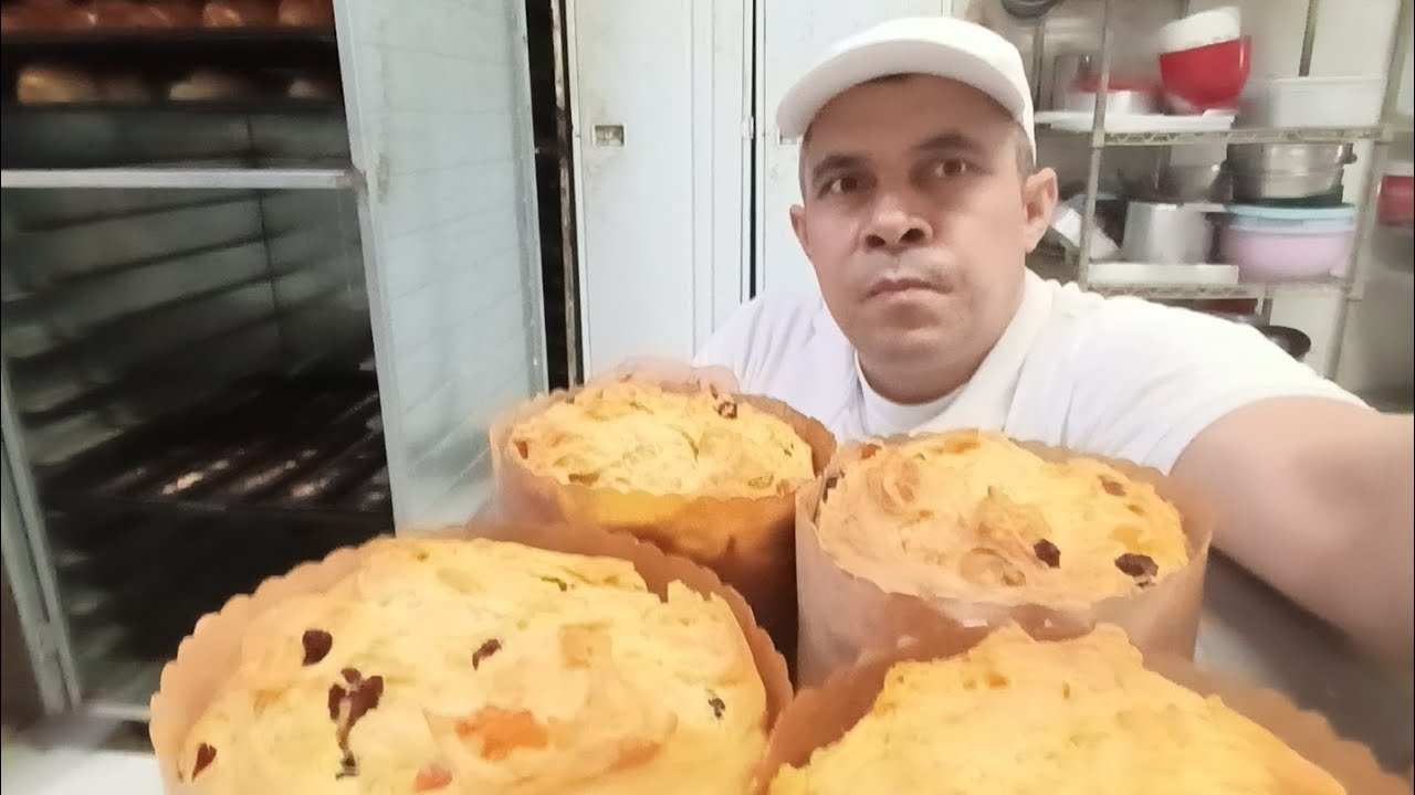 Panetone caseiro 