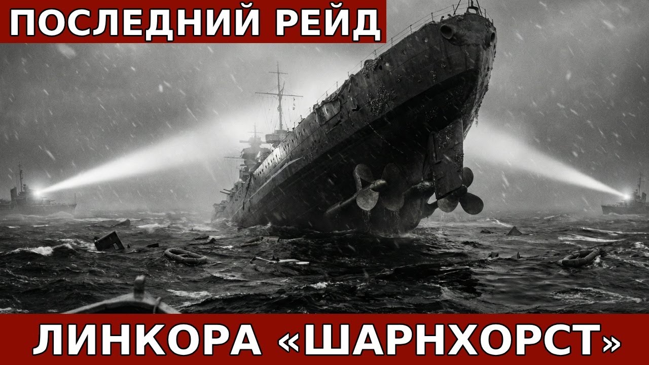 «Шарнхорст»: Один против всей эскадры. Трагедия у мыса Нордкап.