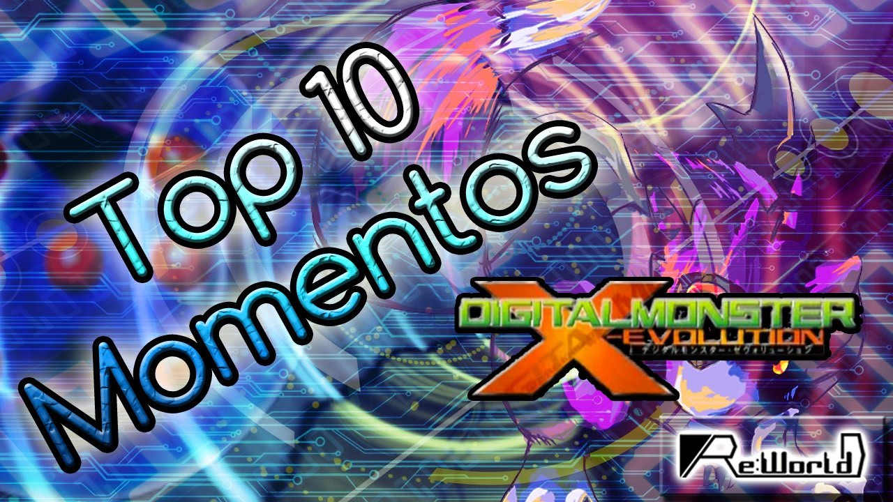 TOP 10 Momentos Digimon X-Evolution